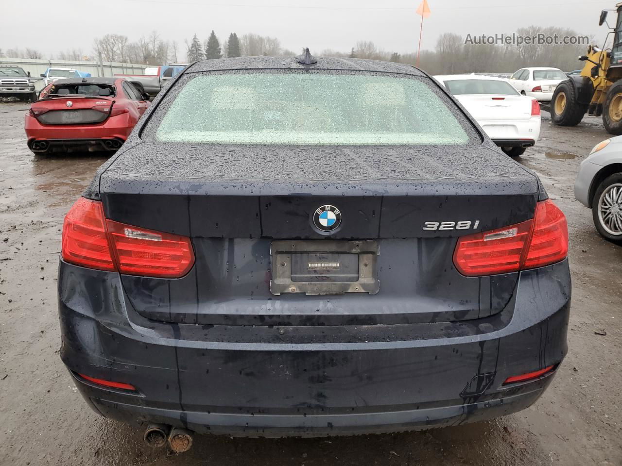 2013 Bmw 328 I Sulev Blue vin: WBA3C1G58DNN93527