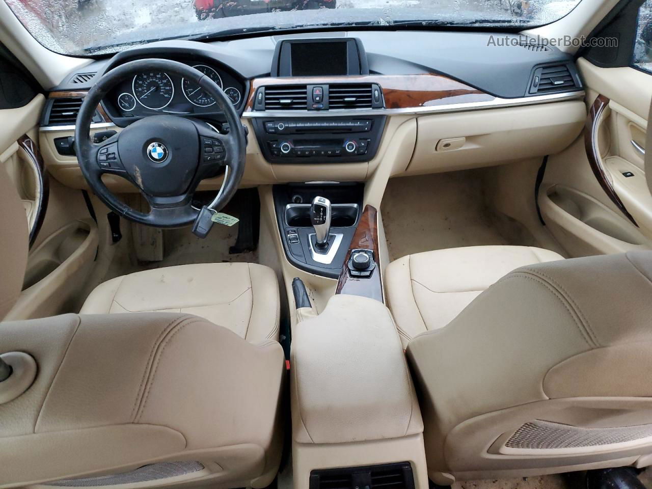 2013 Bmw 328 I Sulev Синий vin: WBA3C1G58DNN93527