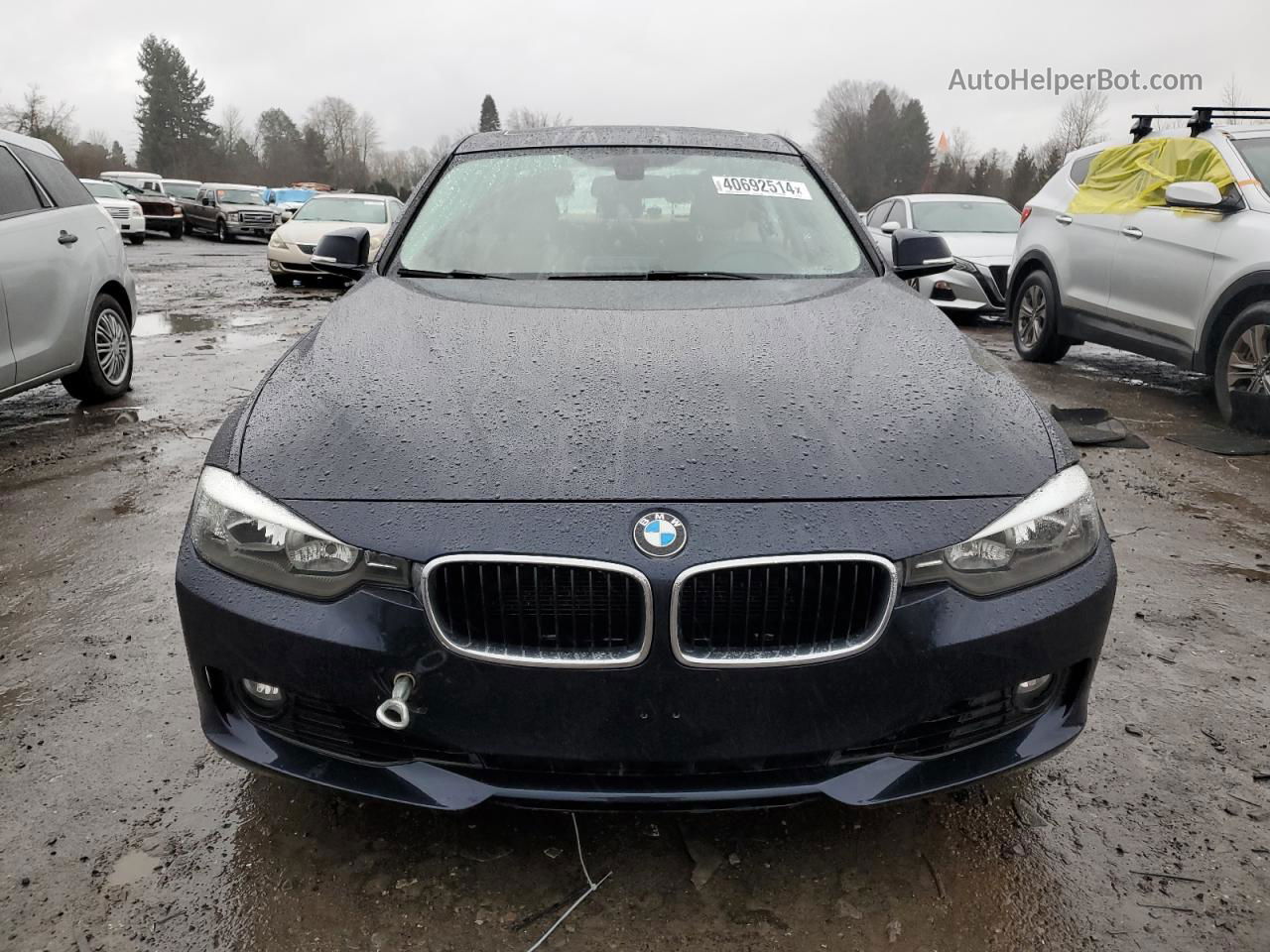 2013 Bmw 328 I Sulev Blue vin: WBA3C1G58DNN93527