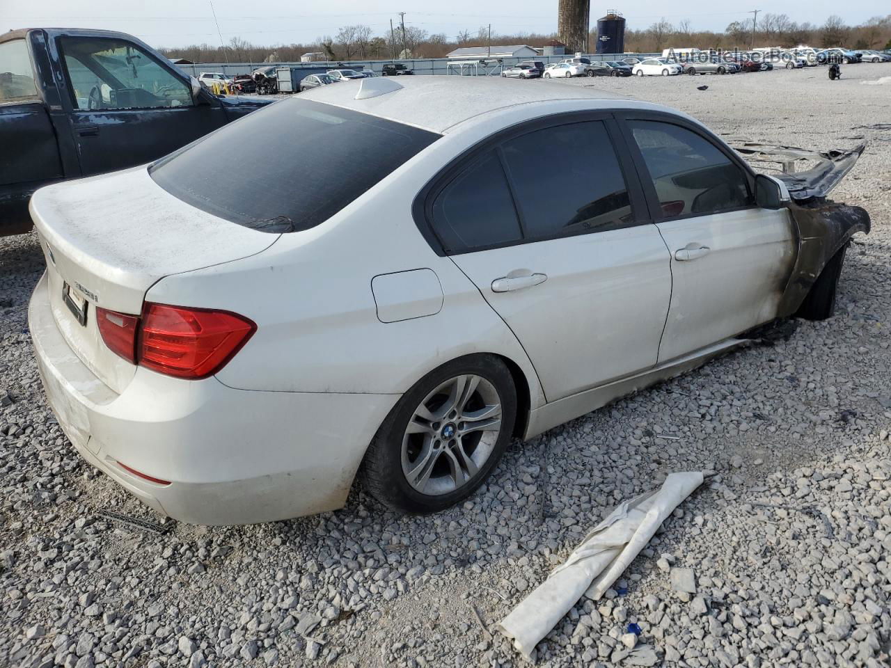 2013 Bmw 328 I Sulev White vin: WBA3C1G58DNR46249