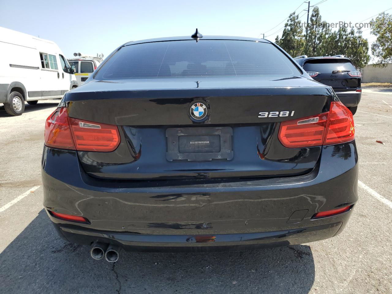 2013 Bmw 328 I Sulev Black vin: WBA3C1G58DNR46283