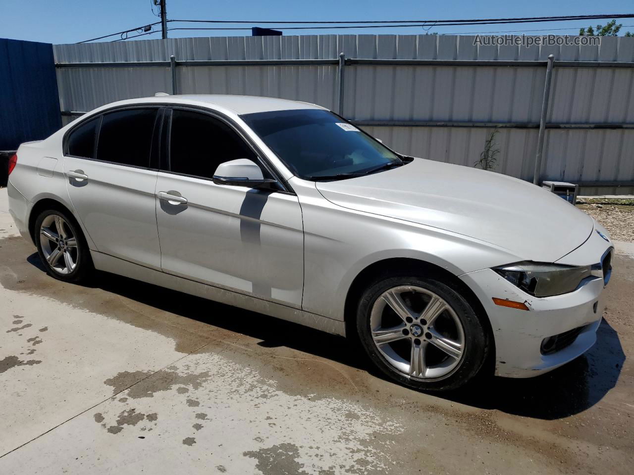 2013 Bmw 328 I Sulev White vin: WBA3C1G59DNR48656