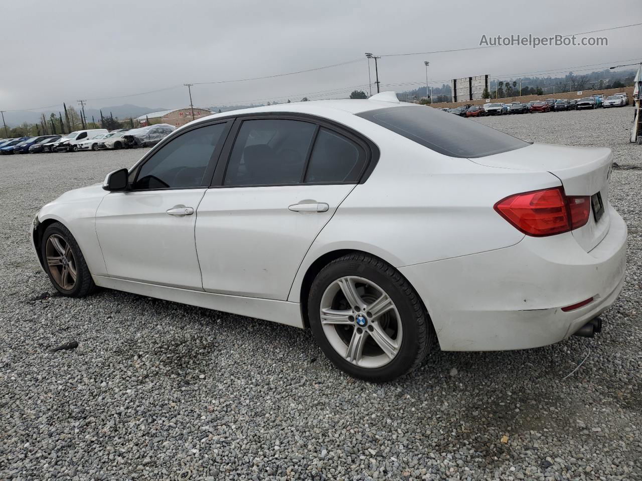 2013 Bmw 328 I Sulev White vin: WBA3C1G5XDNN93500