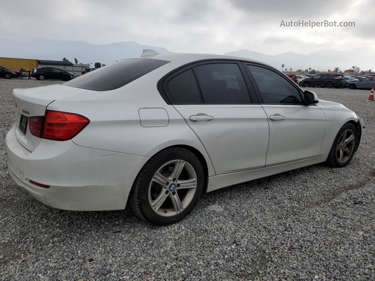 2013 Bmw 328 I Sulev White vin: WBA3C1G5XDNN93500