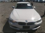 2014 Bmw 3 Series 320i Xdrive White vin: WBA3C3C50EPV90483