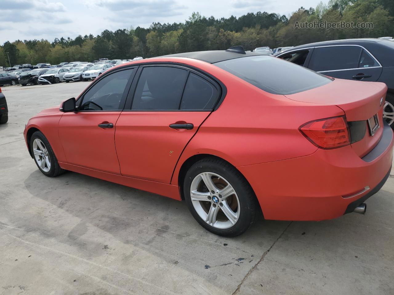 2015 Bmw 320 I Xdrive Red vin: WBA3C3C50FP664440