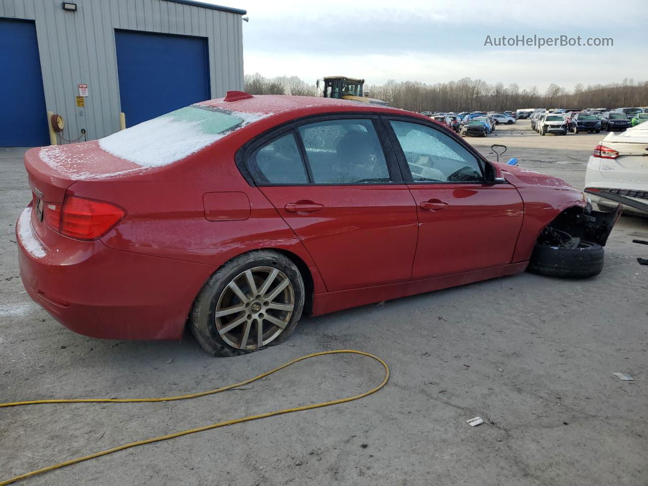 2014 Bmw 320 I Xdrive Красный vin: WBA3C3C51EF986430