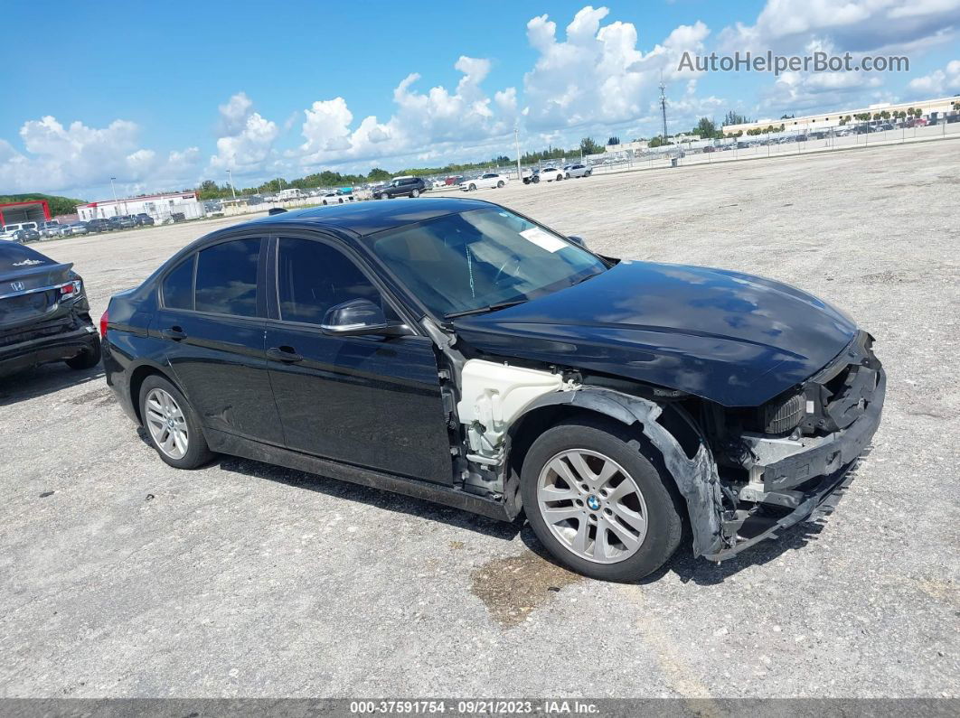 2014 Bmw 320i Xdrive Black vin: WBA3C3C51EPV90198