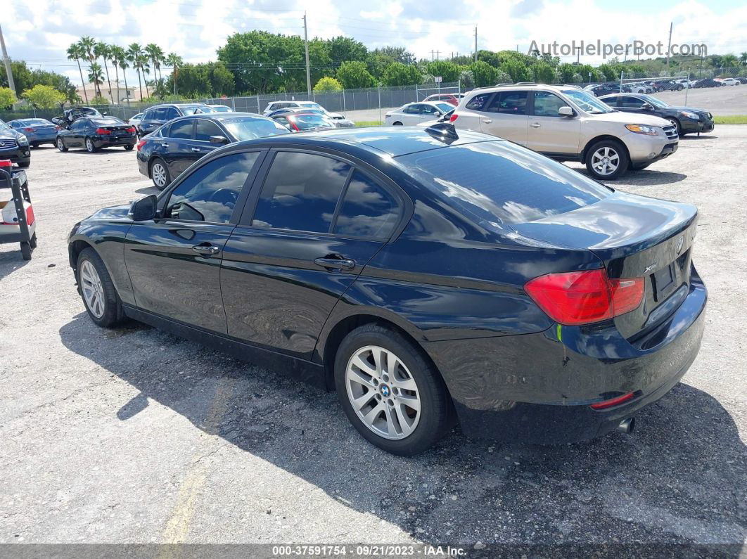 2014 Bmw 320i Xdrive Black vin: WBA3C3C51EPV90198