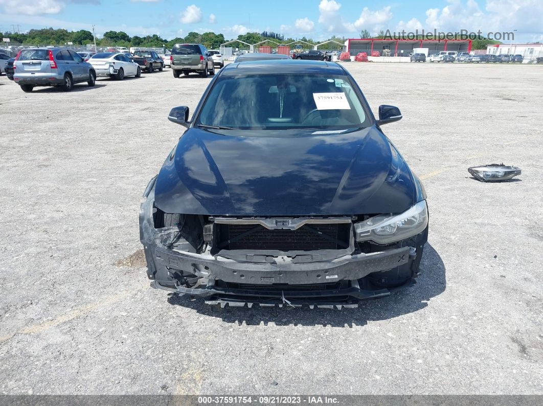 2014 Bmw 320i Xdrive Black vin: WBA3C3C51EPV90198