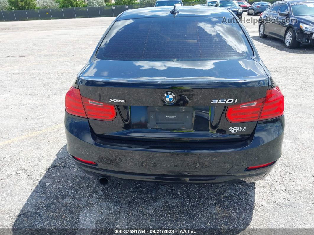 2014 Bmw 320i Xdrive Black vin: WBA3C3C51EPV90198