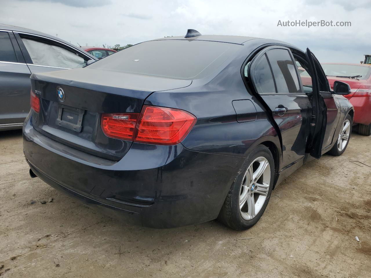 2015 Bmw 320 I Xdrive Blue vin: WBA3C3C51FK203714