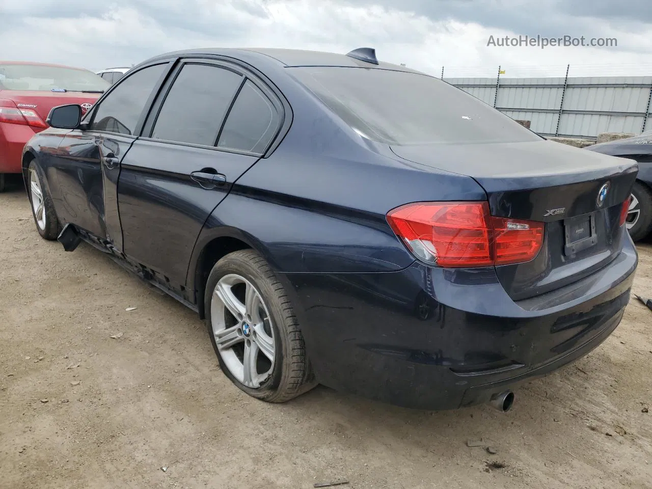 2015 Bmw 320 I Xdrive Blue vin: WBA3C3C51FK203714