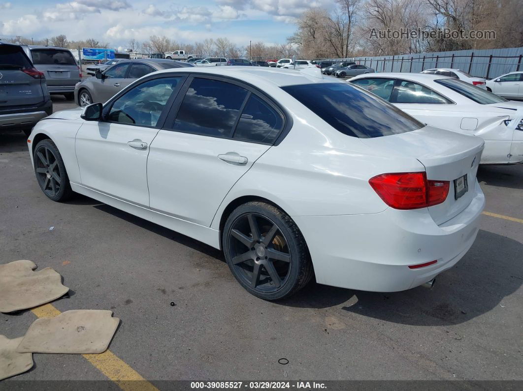 2013 Bmw 320i Xdrive White vin: WBA3C3C52DF982255