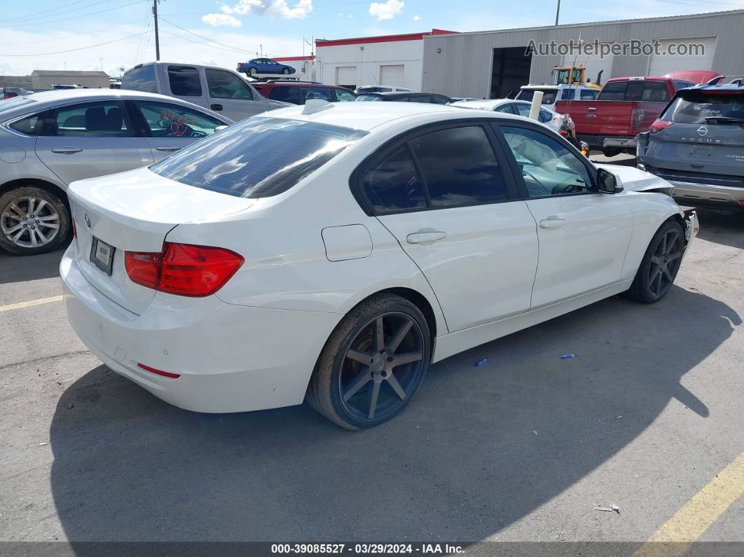 2013 Bmw 320i Xdrive White vin: WBA3C3C52DF982255