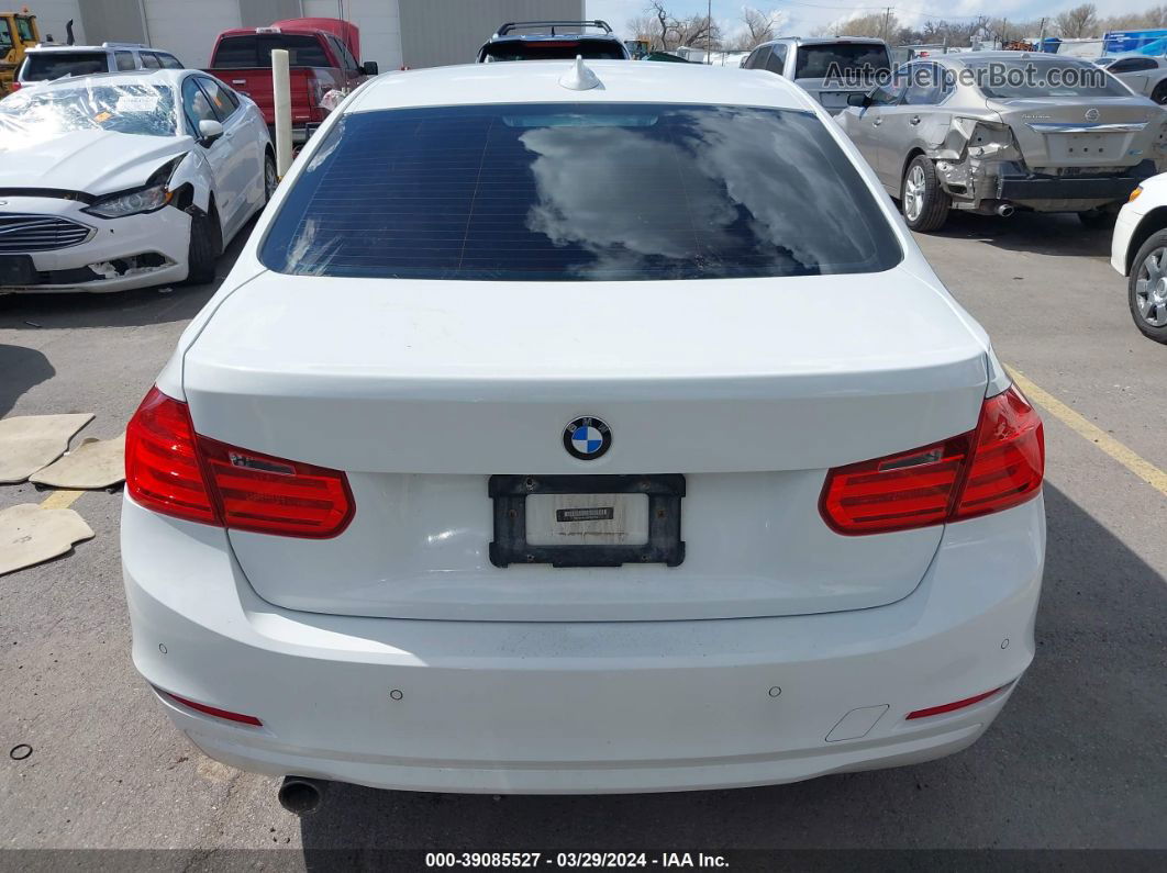 2013 Bmw 320i Xdrive White vin: WBA3C3C52DF982255