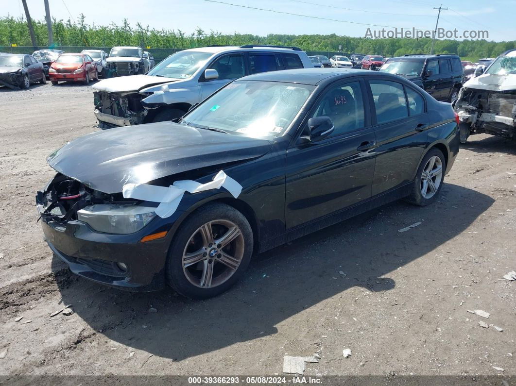 2013 Bmw 320i Xdrive Black vin: WBA3C3C53DF979686