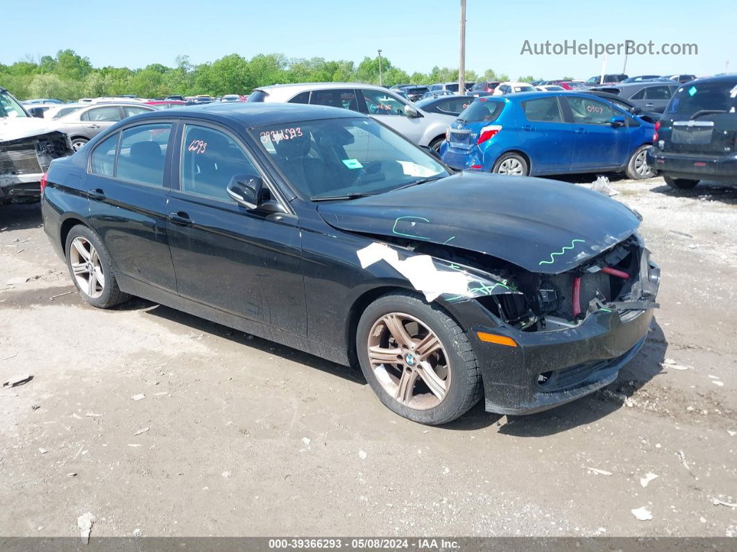 2013 Bmw 320i Xdrive Black vin: WBA3C3C53DF979686