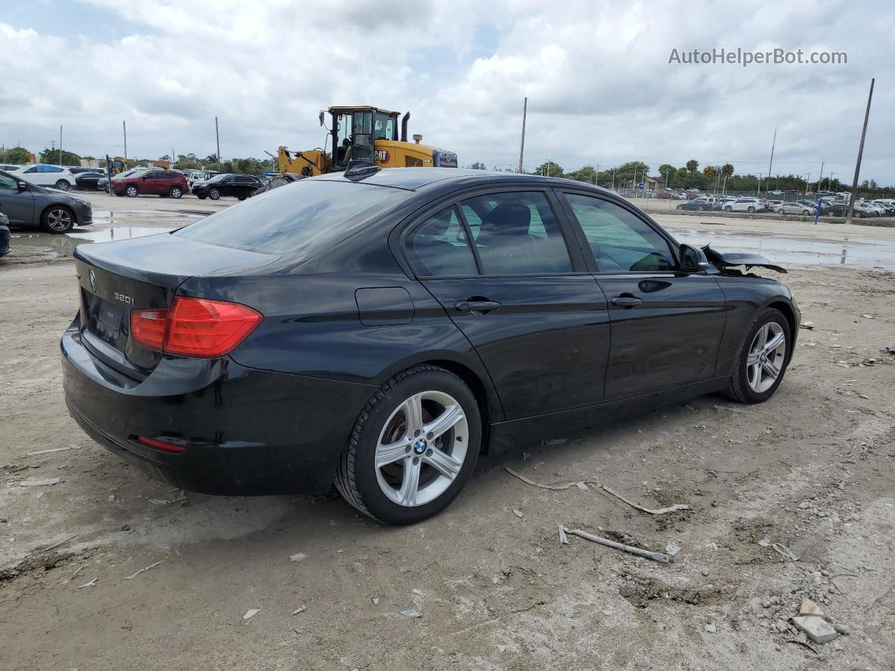 2014 Bmw 320 I Xdrive Black vin: WBA3C3C53EF983349