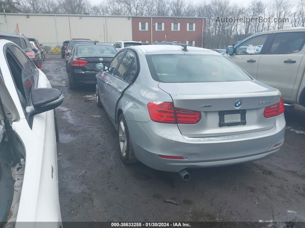 2014 Bmw 320i Xdrive Silver vin: WBA3C3C53EF984968