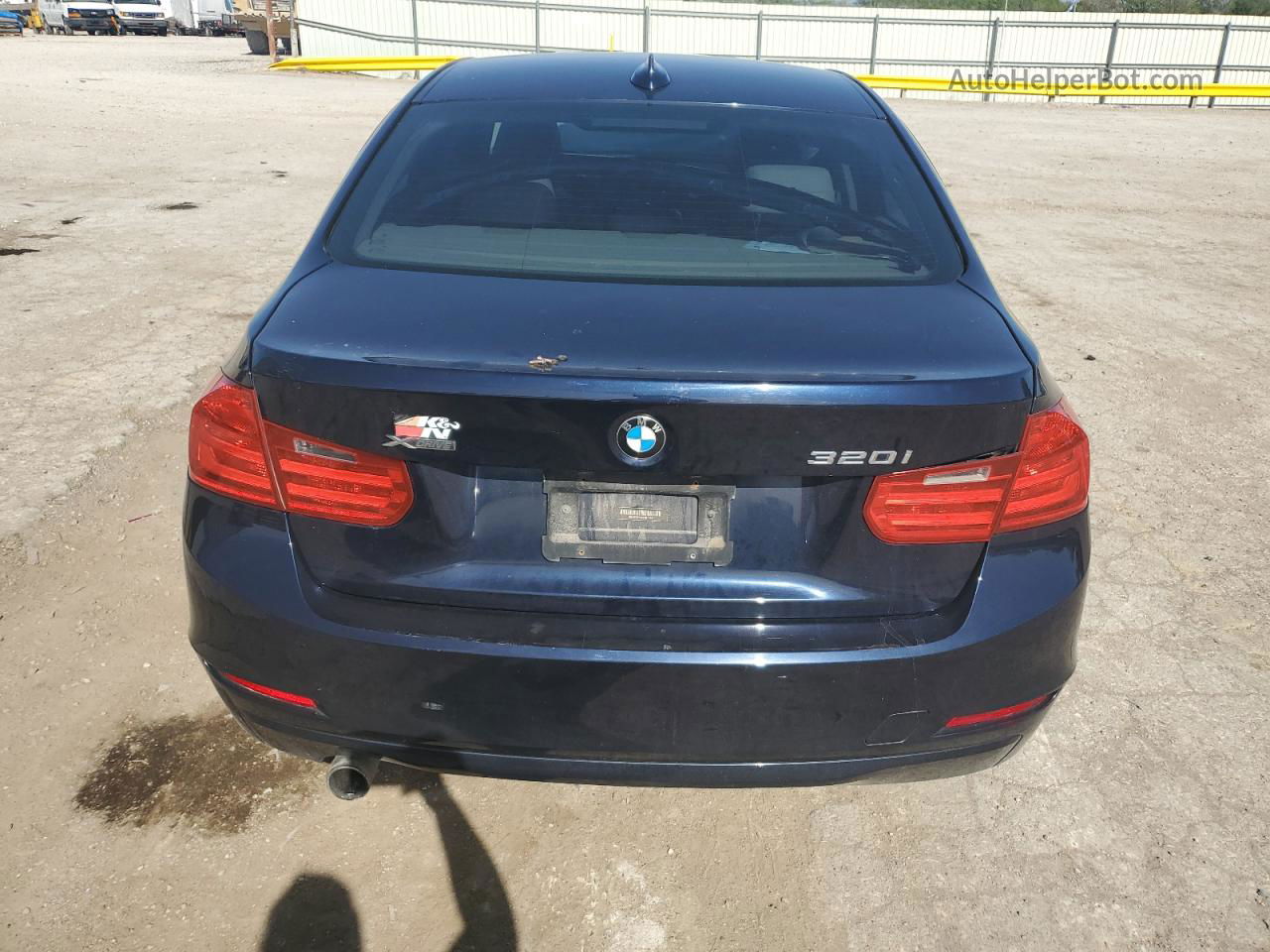 2013 Bmw 320 I Xdrive Синий vin: WBA3C3C54DF981463