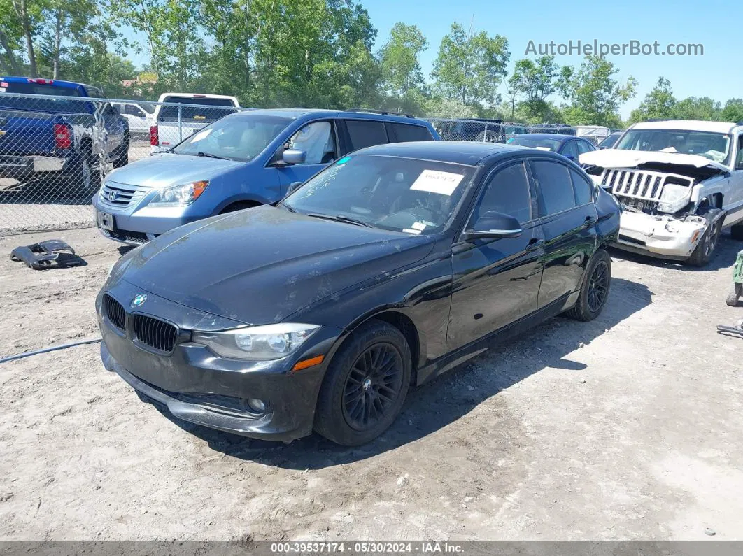 2014 Bmw 320i Xdrive Black vin: WBA3C3C54EP660681