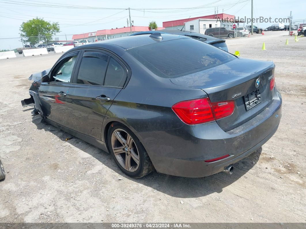 2015 Bmw 320i Xdrive Gray vin: WBA3C3C54FK202315