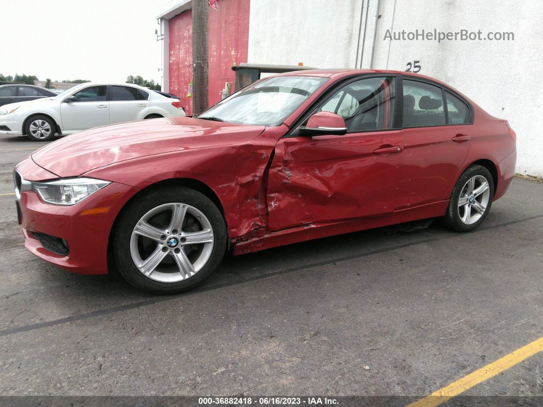 2015 Bmw 3 Series 320i Xdrive Red vin: WBA3C3C54FK203643