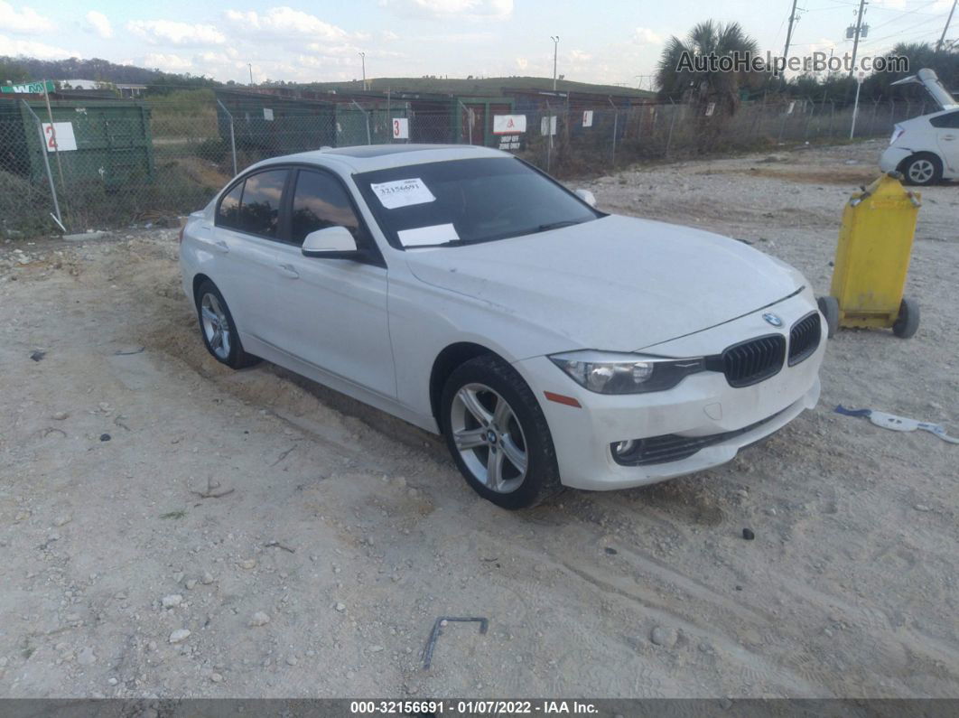 2015 Bmw 320i Xdrive White vin: WBA3C3C54FP665011