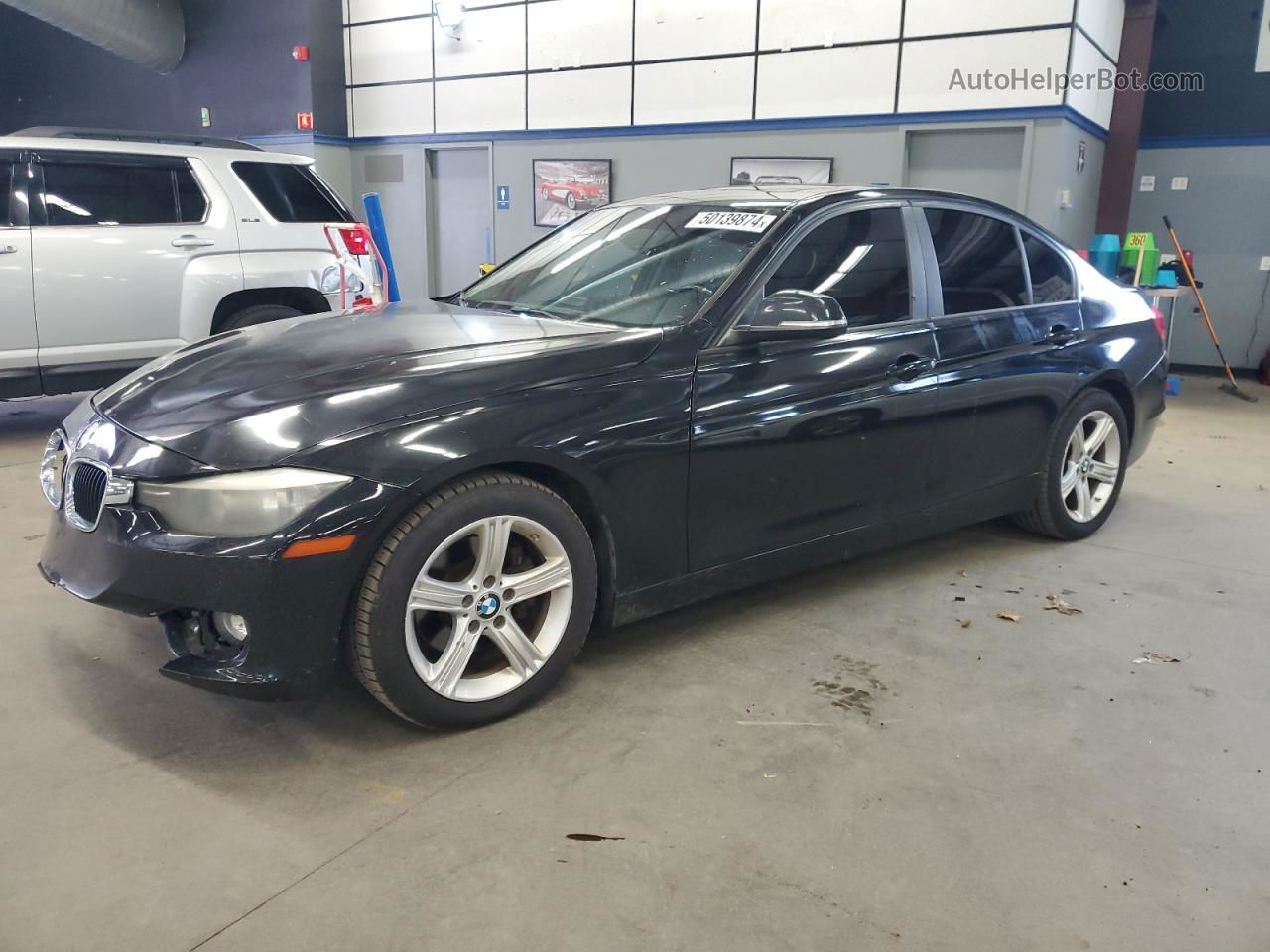 2013 Bmw 320 I Xdrive Black vin: WBA3C3C55DF982248