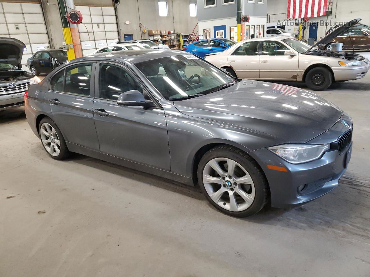 2014 Bmw 320 I Xdrive Charcoal vin: WBA3C3C55EF985278