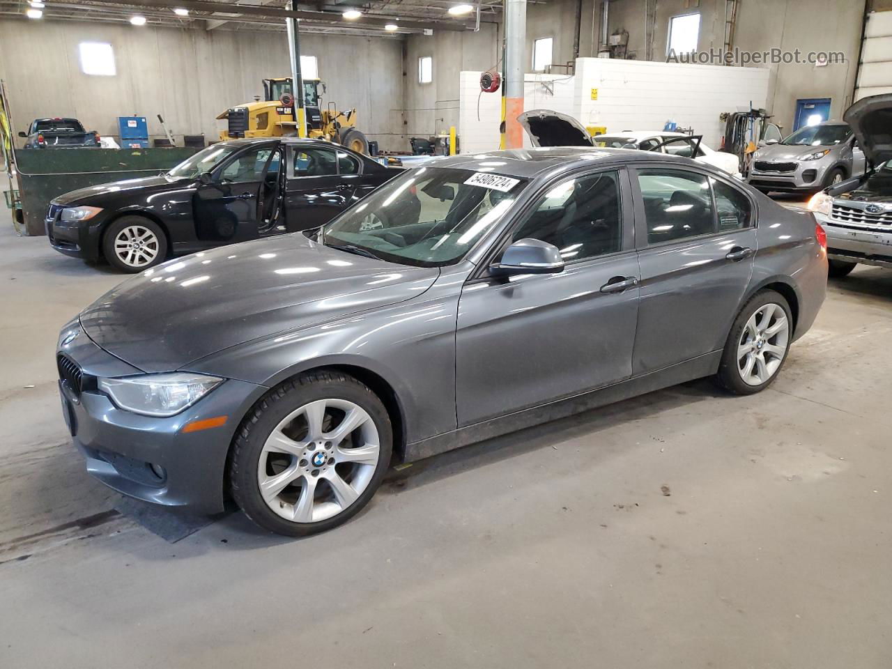 2014 Bmw 320 I Xdrive Charcoal vin: WBA3C3C55EF985278