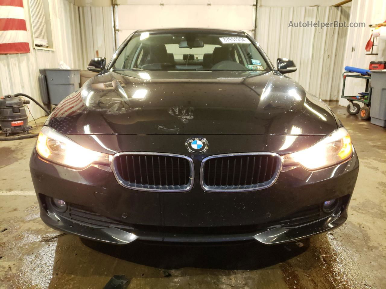 2014 Bmw 320 I Xdrive Black vin: WBA3C3C55EF986849