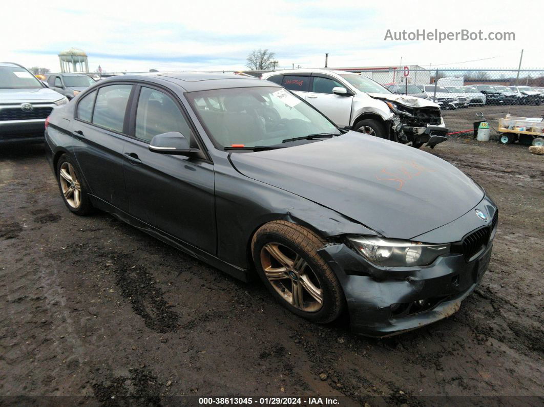 2015 Bmw 320i Xdrive Gray vin: WBA3C3C55FK201089