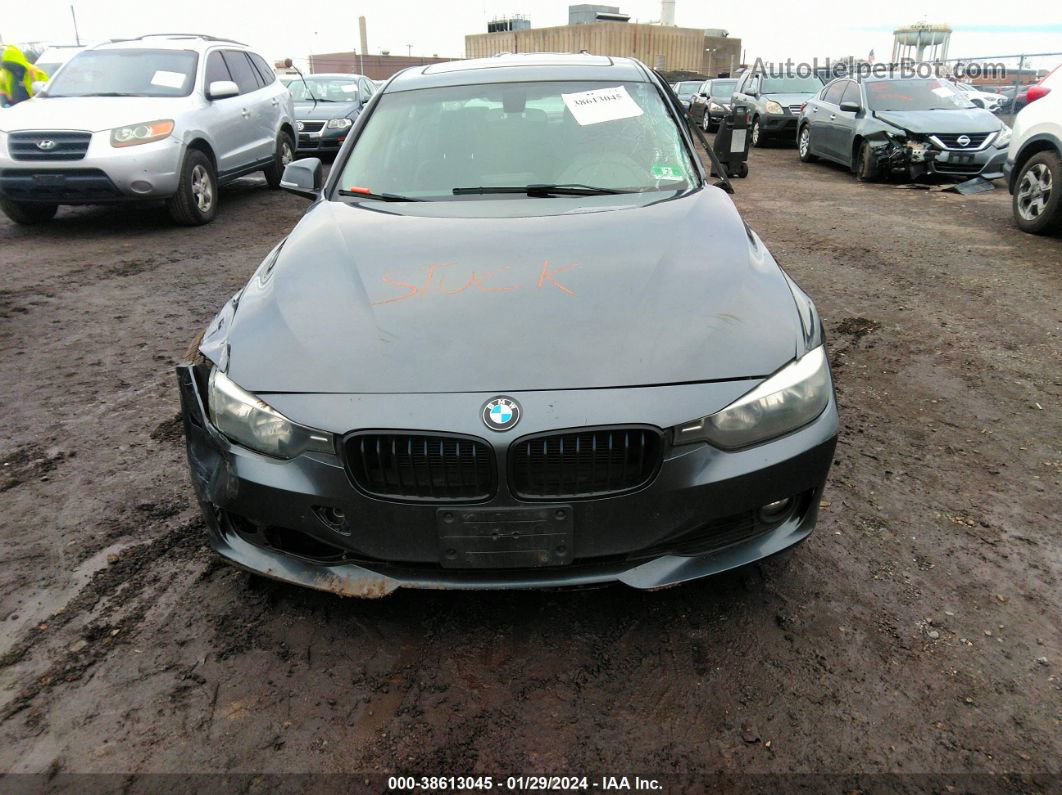 2015 Bmw 320i Xdrive Gray vin: WBA3C3C55FK201089