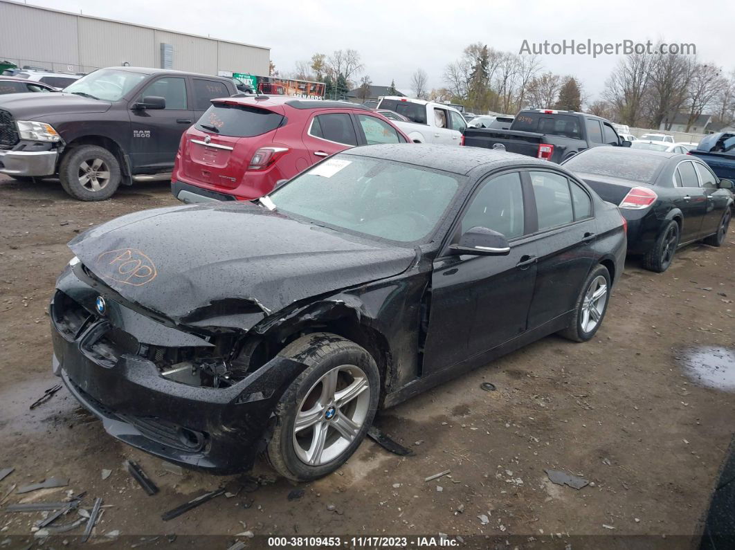 2015 Bmw 320i Xdrive Black vin: WBA3C3C55FK203179