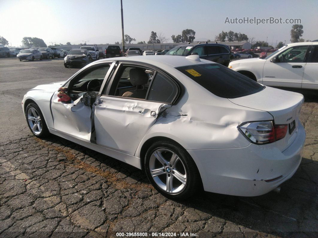 2015 Bmw 320i Xdrive White vin: WBA3C3C55FP664174