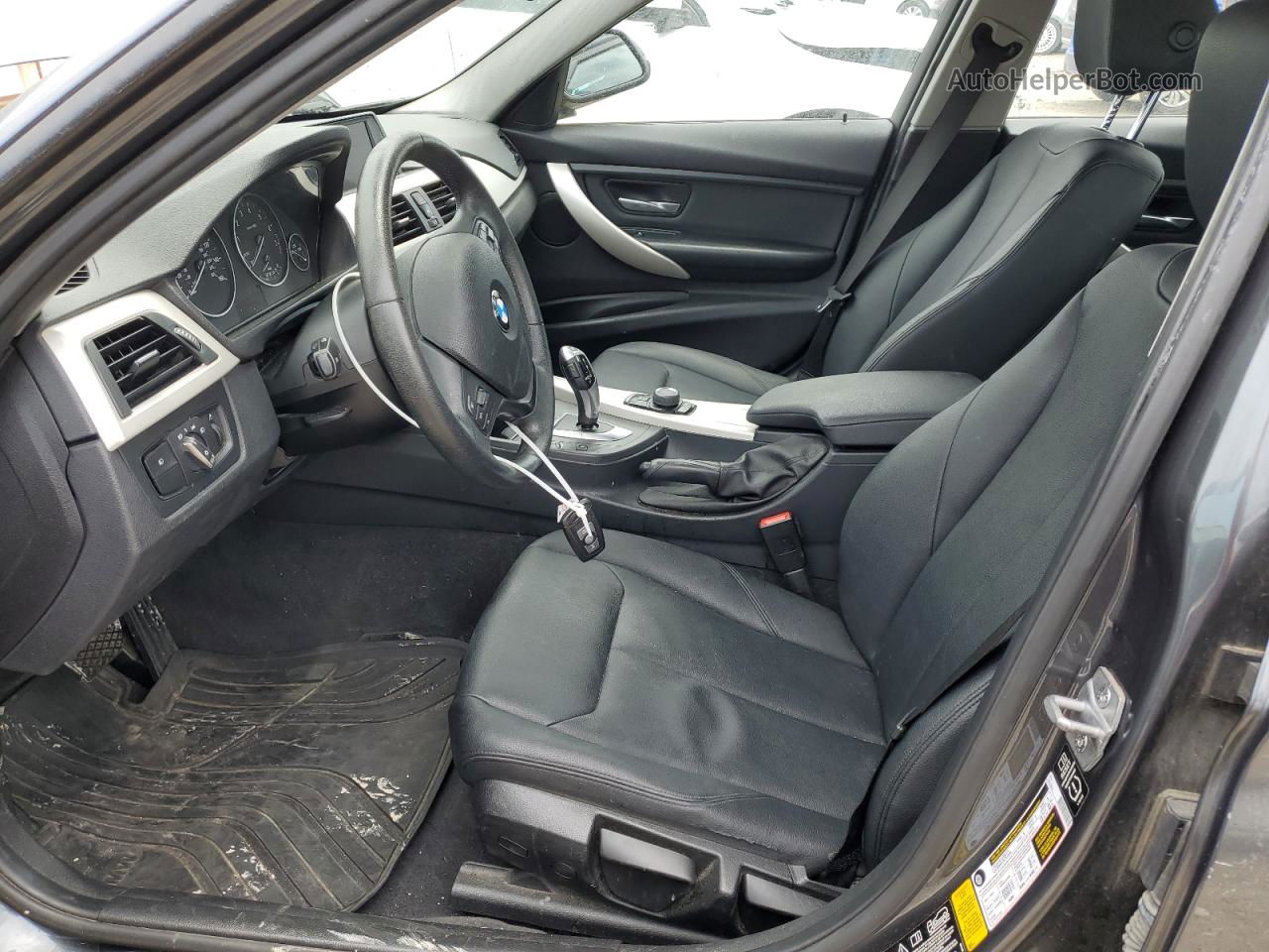 2014 Bmw 320 I Xdrive Серый vin: WBA3C3C56EP661170