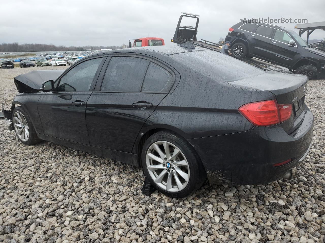 2013 Bmw 320 I Xdrive Черный vin: WBA3C3C58DF980610