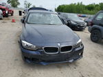 2015 Bmw 320 I Xdrive Blue vin: WBA3C3C58FP663259