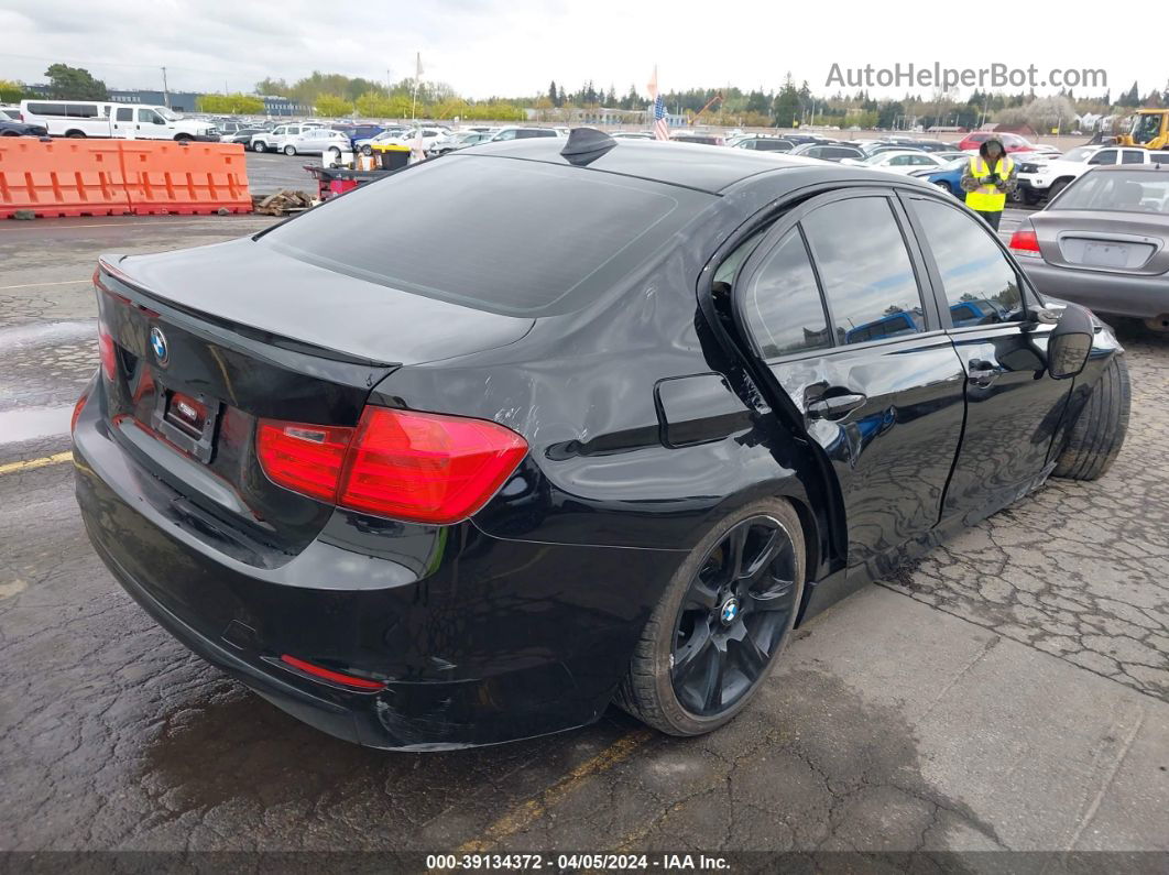 2015 Bmw 320i Xdrive Black vin: WBA3C3C58FP664220