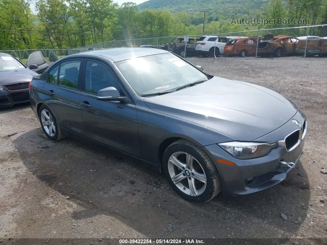 2015 Bmw 320i Xdrive Gray vin: WBA3C3C59FK201113