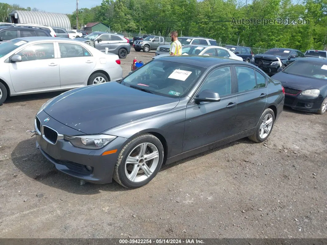 2015 Bmw 320i Xdrive Gray vin: WBA3C3C59FK201113