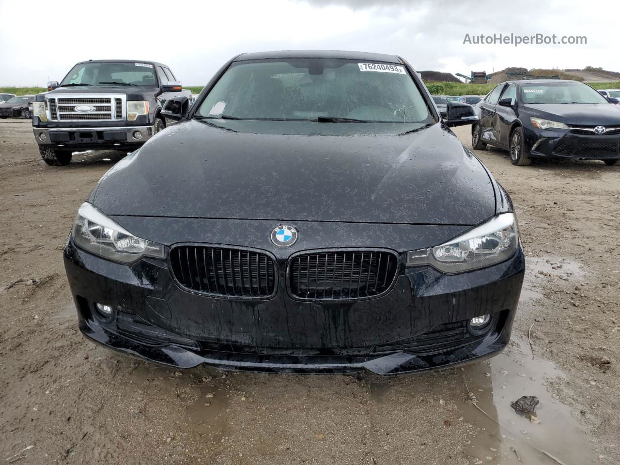 2015 Bmw 320 I Xdrive Black vin: WBA3C3C59FK202777