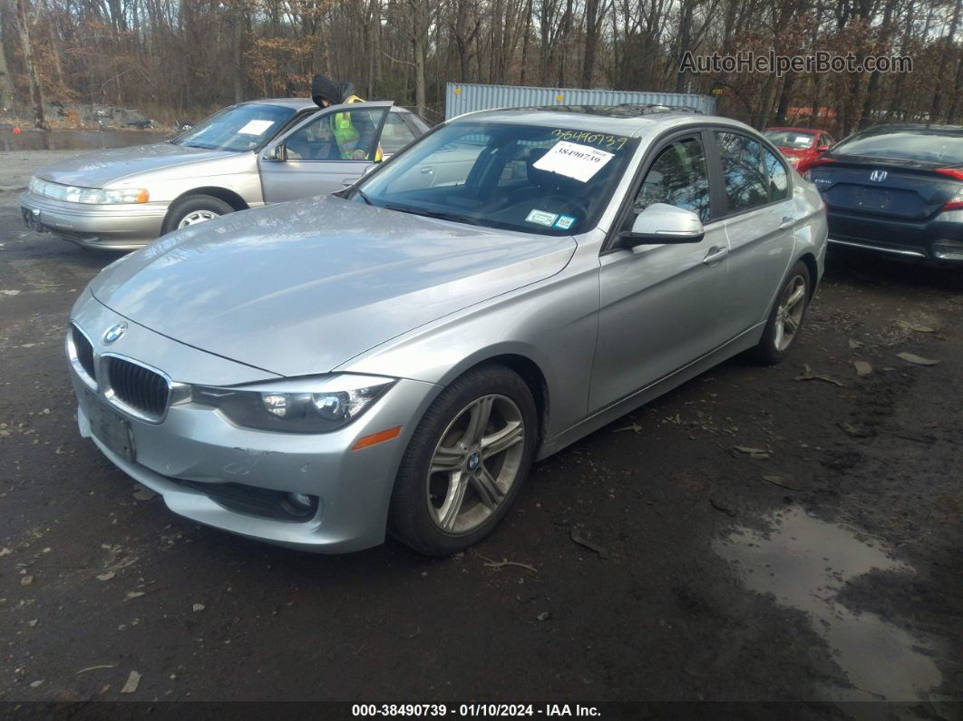 2015 Bmw 320i Xdrive Silver vin: WBA3C3C59FP663111