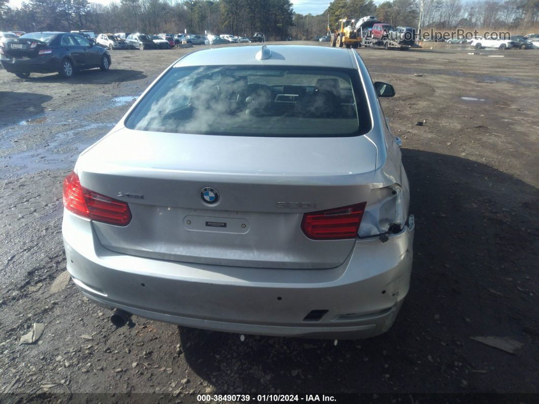 2015 Bmw 320i Xdrive Silver vin: WBA3C3C59FP663111