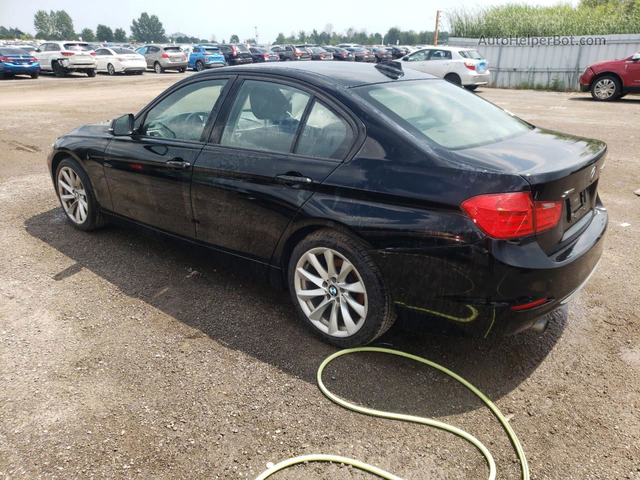 2013 Bmw 320 I Xdrive Черный vin: WBA3C3C5XDF146659