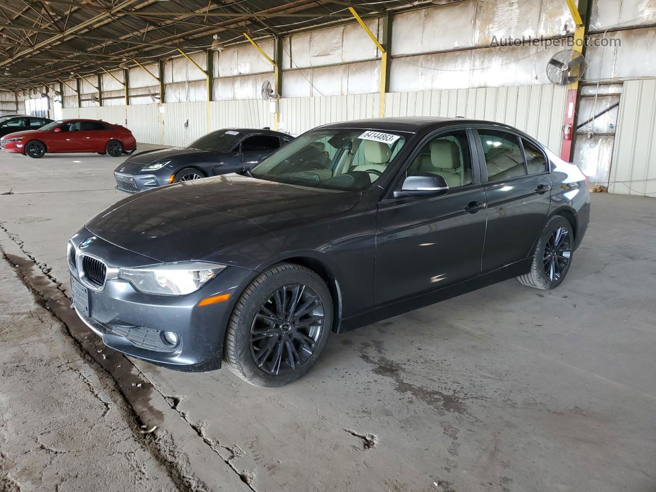 2013 Bmw 320 I Xdrive Gray vin: WBA3C3C5XDF983069