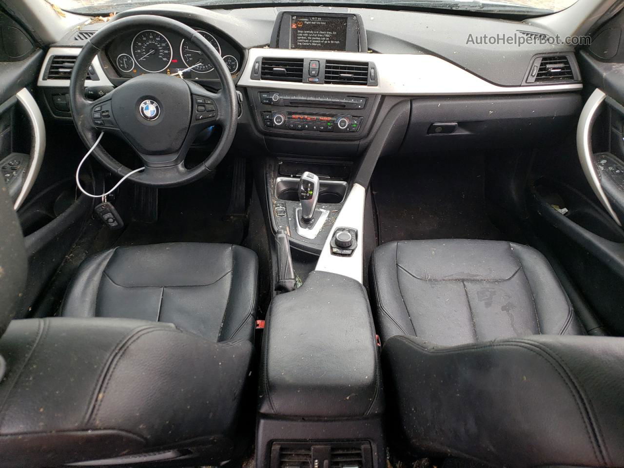 2015 Bmw 320 I Xdrive Черный vin: WBA3C3C5XFP664574