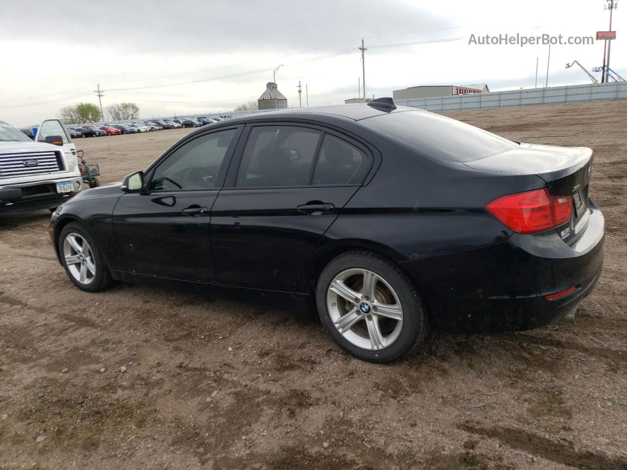 2015 Bmw 320 I Xdrive Black vin: WBA3C3C5XFP664574